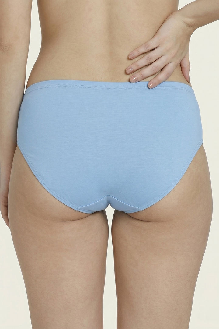 Zivame Anti-Microbial Low Rise Full Coverage Hipster Panty (Pack of 3) - Multicolor — image 8
